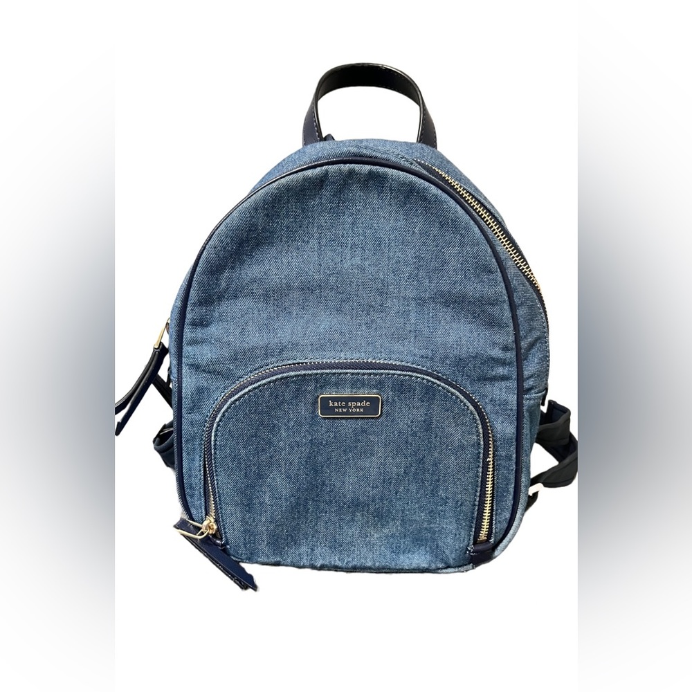 KATE SPADE Denim Chic Mini Backpack - Picture 5 of 5